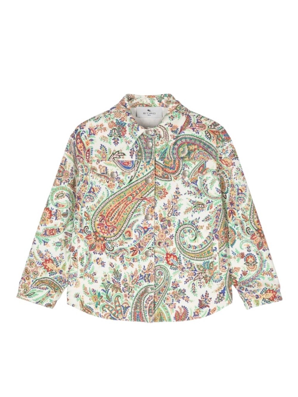ETRO Girls Floral Paisley Jacket in Multicolor $595 NWT sz 10yrs